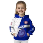 Custom Inter Milan Abstract Shape Blue Hoodie Best Selling