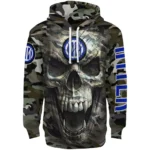Custom Inter Milan Camo Skull Hoodie Best Selling