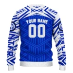 Custom Inter Milan Chevron Pattern Blue Sweater Best Selling