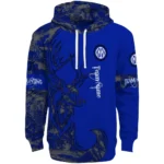 Custom Inter Milan Deer Silhouette Blue Hoodie Best Selling