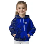 Custom Inter Milan Deer Silhouette Blue Hoodie Best Selling