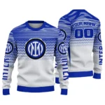 Custom Inter Milan Diamond Mesh Sweater Best Selling