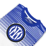 Custom Inter Milan Diamond Mesh Sweater Best Selling