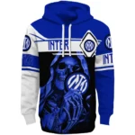 Custom Inter Milan Grim Reaper Blue Black Hoodie Best Selling