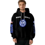 Custom Inter Milan Punisher Skull Black Hoodie Best Selling