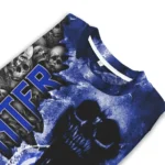 Custom Inter Milan Skull Collage Blue Sweater Best Selling