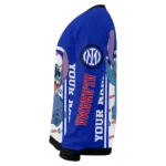 Custom Inter Milan Stitch Art Prints Blue Sweater Best Selling