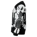 Custom Juventus Burst Swirl Black Sweater Best Selling
