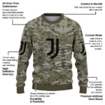 Custom Juventus Camouflage Blend Sweater Best Selling