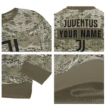 Custom Juventus Camouflage Blend Sweater Best Selling