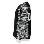 Custom Juventus Camouflage Stripe Black White Sweater Best Selling