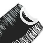 Custom Juventus Camouflage Stripe Black White Sweater Best Selling