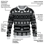 Custom Juventus Christmas Designs Black Sweater Best Selling