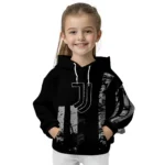 Custom Juventus Distressed Flag Black Hoodie Best Selling