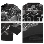 Custom Juventus Skull Horde Black Sweater Best Selling