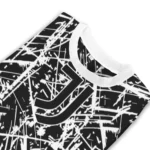 Custom Juventus Streak Overlay Black Sweater Best Selling