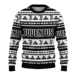 Custom Juventus Tent Stripes Black White Sweater Best Selling
