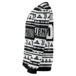 Custom Juventus Tent Stripes Black White Sweater Best Selling