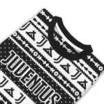 Custom Juventus Tent Stripes Black White Sweater Best Selling