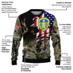 Custom Leeds United American Flag Claw Sweater Best Selling