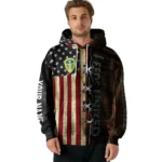 Custom Leeds United American Pride Hoodie Best Selling