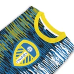 Custom Leeds United Camouflage Stripe Blue White Sweater Best Selling