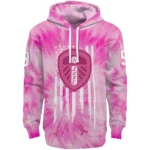 Custom Leeds United Cancer Support Pink Hoodie Best Selling