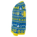 Custom Leeds United Christmas Designs Blue Sweater Best Selling