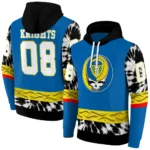 Custom Leeds United Grateful Vibes Blue Hoodie Best Selling