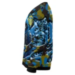 Custom Leeds United Skull Horde Blue Sweater Best Selling