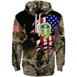 Custom Leeds United Tree Camo Hoodie Best Selling