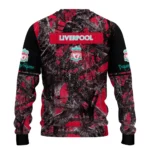 Custom Liverpool Antlers Pattern Red Black Sweater Best Selling