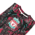 Custom Liverpool Antlers Pattern Red Black Sweater Best Selling