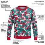 Custom Liverpool Camouflage Motif Sweater Best Selling