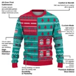 Custom Liverpool Christmastree Bands White Sweater Best Selling