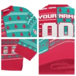 Custom Liverpool Christmastree Bands White Sweater Best Selling
