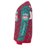 Custom Liverpool Lattice Gridwork Red Sweater Best Selling