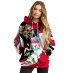 Custom Liverpool Puzzle Pieces Red Hoodie Best Selling