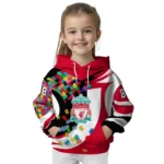 Custom Liverpool Puzzle Pieces Red Hoodie Best Selling