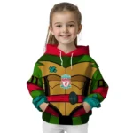 Custom Liverpool Superhero Armor Red Green Hoodie Best Selling