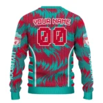 Custom Liverpool Swirl Flow Red Sweater Best Selling