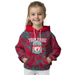 Custom Liverpool Tie Dye Pattern Red Hoodie Best Selling