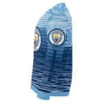 Custom Manchester City Diamond Mesh Sweater Best Selling