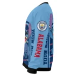 Custom Manchester City Stitch Art Prints Sky Blue Sweater Best Selling