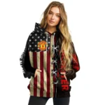 Custom Manchester United American Pride Hoodie Best Selling