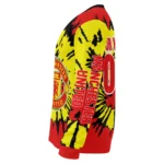 Custom Manchester United Burst Swirl Red Sweater Best Selling