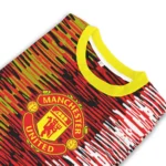 Custom Manchester United Camouflage Stripe Red White Sweater Best Selling
