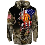 Custom Manchester United Tree Camo Hoodie Best Selling