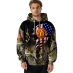 Custom Manchester United Tree Camo Hoodie Best Selling
