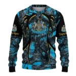 Custom Newcastle United Antlers Pattern Blue Black Sweater Best Selling
